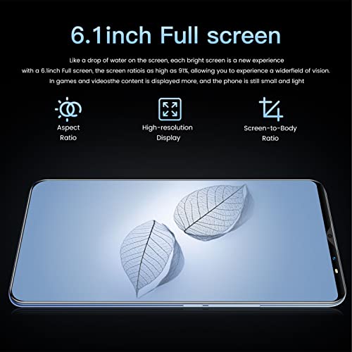 Unlocked Smartphone for Android 11.0-1920 X 1080 HD Touch Screen, 5.5 Inch Cell Phone with Octa Core Processor, 5G WiFi Dual Band, 5MP + 8MP, Long Lasting Battery, White