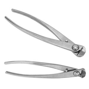 Aoutecen Bonsai Cutter, Branch Cutter Bonsai Tools Strong Hardness Labor Saving 19x4x1cm   for Courtyard for Modeling