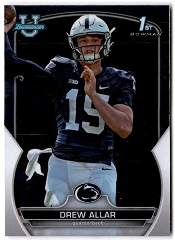 2022 Bowman Chrome University #59 Drew Allar Penn State Nittany Lions Football