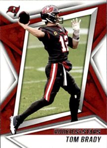 football trading card nfl 2021 panini rookies and stars #11 tom brady nm near mint buccaneers