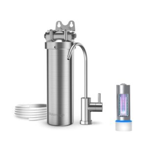 waterdrop bs08 under sink water filter and waterdrop led uv͎ ultrąviolët water sterilizër filter for kitchen