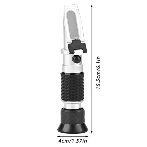 OKJHFD Honey Refractometer 58-90% Sugar Content Beekeeping Portable Refractometer Honey Concentration Meter for Honey Moisture, Condensed Milk, Sugar Syrup