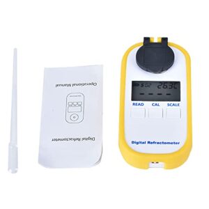 Coffee Refractometer, Deosdum Refraktometer DR701 Digital Display Coffee Concentration Meter Sugar Tester Brix/TDS Measuring Tool Brix Refractometer Digital