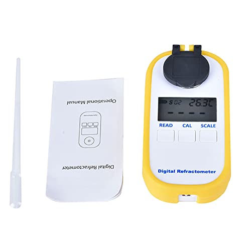 Coffee Refractometer, Deosdum Refraktometer DR701 Digital Display Coffee Concentration Meter Sugar Tester Brix/TDS Measuring Tool Brix Refractometer Digital