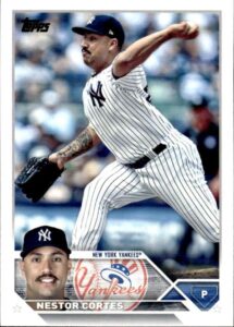 2023 topps #143 nestor cortes nm-mt new york yankees baseball trading card mlb