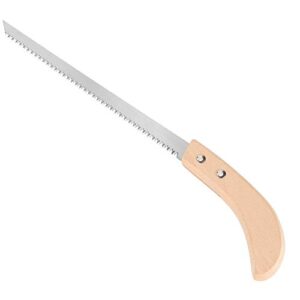 Bonsai Saw, Hand Saw Small Tooth Saw Garden Tools Narrow 325mm Narrow Blade Tree Saw Bonsai Pruning Saw for Branch