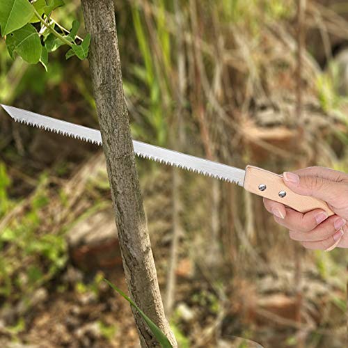 Bonsai Saw, Hand Saw Small Tooth Saw Garden Tools Narrow 325mm Narrow Blade Tree Saw Bonsai Pruning Saw for Branch
