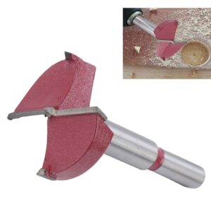 Wood Drilling,Wood Hole Opener Drill Bit 45mm Woodworking Cutter Auger Round Shank Drilling Tool