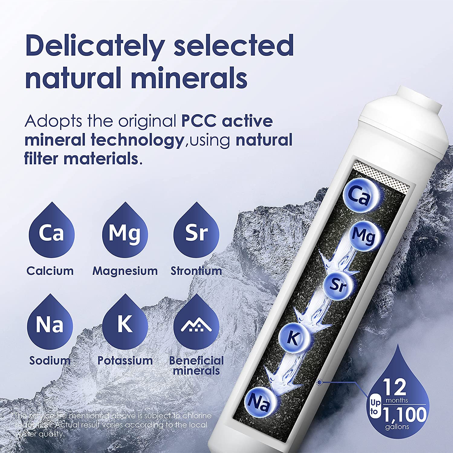 Waterdrop G3 Replacement Filter, Replacement for WD-G3-W Reverse Osmosis System, CF Filter + CB Filter + RO Filter + Mineral Filter, New Logo Design