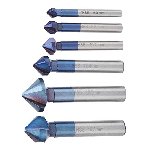 End Mill Cutter, Convenient Sturdy Durable Practical Chamfering End Mill for Electric Valve