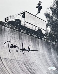 tony hawk signed autographed 8x10 photo jsa authentication - autographed extreme sports photos