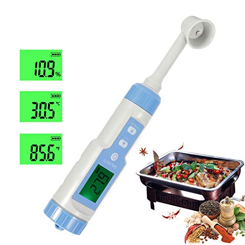 Zerodis Ip67 Waterproof Salinometer Salinity Meter Food Salinity Meter Salt Concentration Meter Salt Concentration Measuring Ip67 Waterproof Salinity Meter Tester