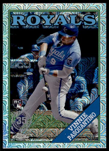 2023 Topps Series One Silver Packs Mojo Refractor #T88C-91 Vinnie Pasquantino NM-MT RC Rookie Kansas City Royals Baseball Trading Card MLB