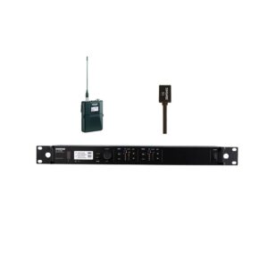 shure ulxd14d/wl93 omnidirectional lavalier wireless microphone system, h50 534-598 mhz