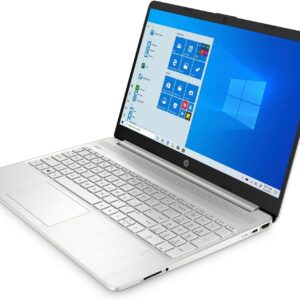 HP Laptop 15-dy0021ds 15.6" HD Intel Celeron N4020, 8GB DDR4 RAM, 256GB SSD, Windows 10 Home, Bluetooth & Wifi, PC Laptop Computer for Home, Business, Office, Light Gaming, Natural Silver (Renewed)