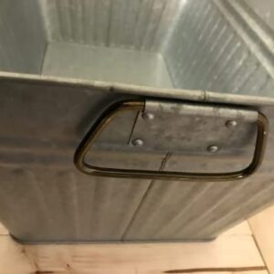 Rectangle Rustic Sink Galvanized Farmhouse Tub & (Pipe Faucet)