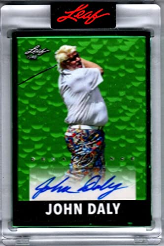 2022 Leaf Decadence Autograph #48L-JD1 John Daly AUTO 1/4 Golf Trading Card