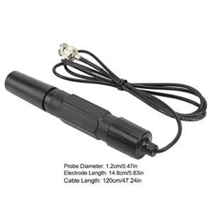 Jeanoko ORP Electrode, Widely Used ORP Replacement Probe Waterproof Accurate BNC Socket for Aquarium(1.2m)