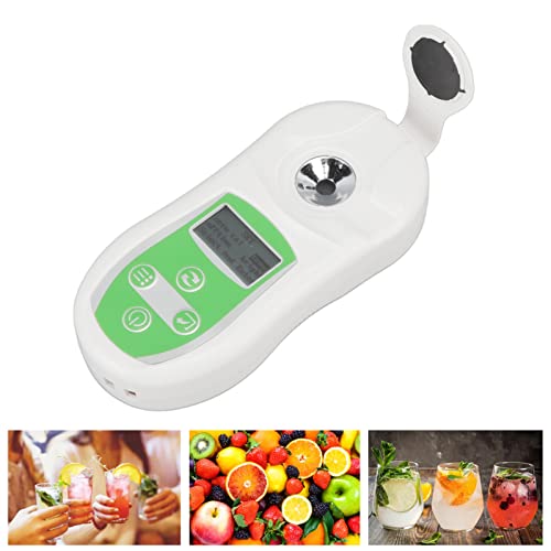 Brix Meter Refractometer, Easy to Use 0-32％ High Transmittance Lens Sensitive Brix Reader Tester Accurate for Fruit for Industry