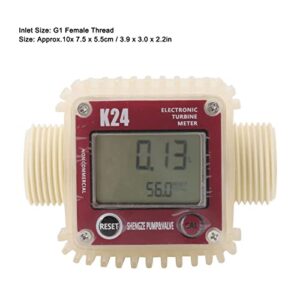 FOLOSAFENAR Digital Fuel Flowmeter, Modular Design Digital Fuel Flow Meter for Chemical Liquid for Kerosene