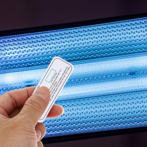 iplusmile UVC Test Strips 12pcs Indoor UVC-UVA Light Identifiers - UVC-UVA Indicator Cards for Home
