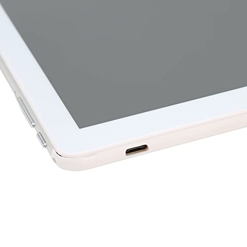 10.1 Inch Tablet, Silver 5G WiFi Tablet PC Dual Card Dual Standby 100-240V for Drawing for Android 10 (US Plug)