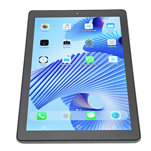 Gray Tablet, 10.1 Inch Reading Tablet, 4GB RAM 64GB ROM, 5000mAh Battery, Dual Camera, 3 Game Card Slots (US Plug)