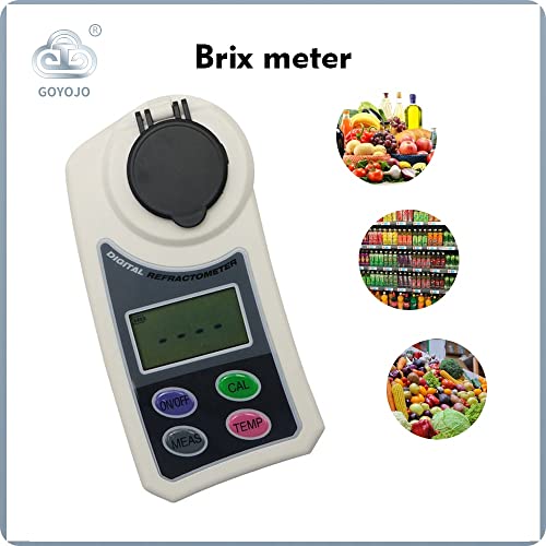 Digital Refractometer Sugar Content 0~55% Brix Meter for Fruits, Vegetables, Veverages, Food Processing, Beer (China)