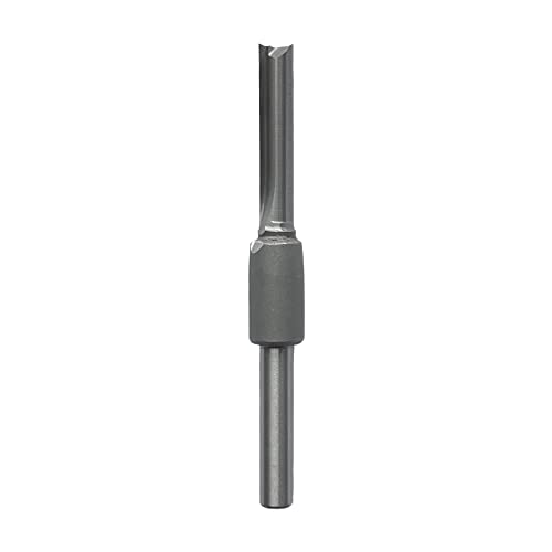 CO-CUTTNER Straight Router Bits Solid Carbide Insert with 1/4-inch Shank, 1/4" Diameter for Routers Slotting Grooving Industrial Grade