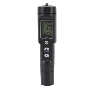 evgatsauto dissolved oxygen meter, low battery warning do meter widely used for aquarium (without backlit)