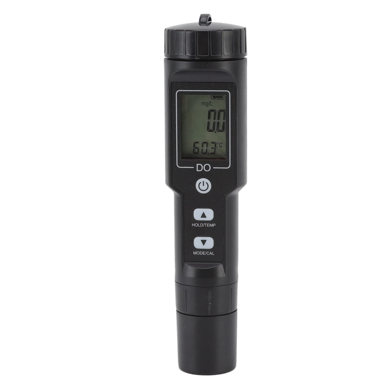 EVGATSAUTO Dissolved Oxygen Meter, Low Battery Warning DO Meter Widely Used for Aquarium (Without Backlit)