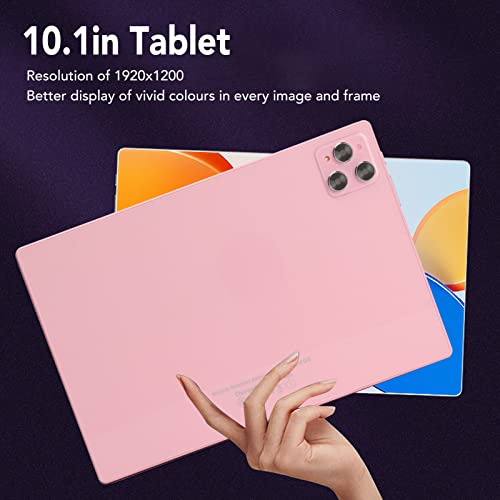 Naroote Office Tablet, Gaming Tablet 10.1 Inch Octa Core CPU Dual Camera 4G LTE for Study (US Plug)