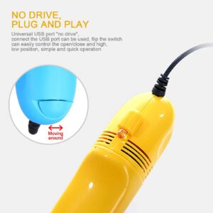 Vacuum Rechargeable Vacuum Cleaner Household Mini USB Vacuum Cleaner Notebook Computer Brush Cleaning Kit Suitable for Computer Keyboard