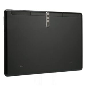 CHICIRIS Tablet Computer, Black 2560x1600 5MP Rear 10.1Inch HD Screen Tablet 5Ghz for Entertaining (US Plug)