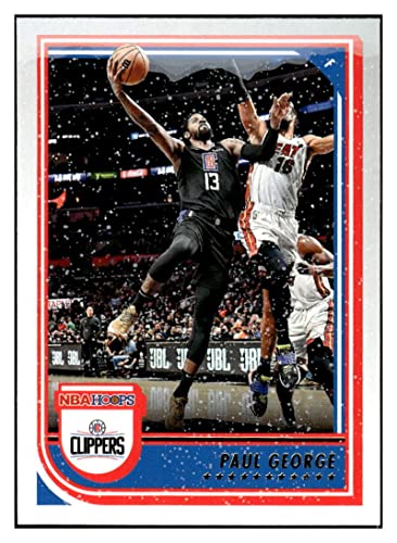 Paul George 2022-23 Panini NBA Hoops Winter #177 NM+-MT+ NBA Basketball Clippers