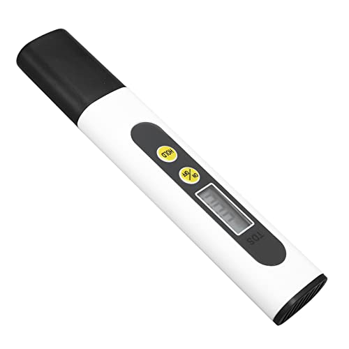 Water Quality Tester, Accurate 0 To 9990ppm Auto Shutdown TDS Meter for Drinking Water for Aquarium