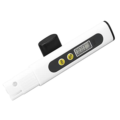 Water Quality Tester, Accurate 0 To 9990ppm Auto Shutdown TDS Meter for Drinking Water for Aquarium