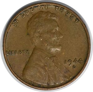 1944 d lincoln d/s omm 1 cent fs-511 uncertified ef