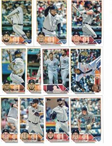 detroit tigers / 2023 topps (series 1 and 2) team set with (23) cards! plus the 2022 topps baseball team set (series 1 and 2) with (23) cards. ***includes (3) additional bonus cards of former tigers greats: alan trammell, jack morris and lou whitaker! ***