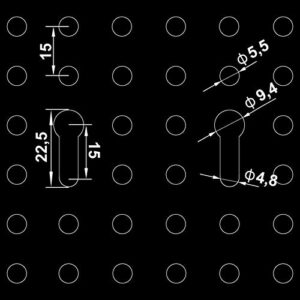 Tidyard 3 Piece Wall-Mounted Peg Boards, Steel Wall Panels with Holes, Metal Tool Pegboards Storage Organizer Gray for Garage, Workbench, Workshop