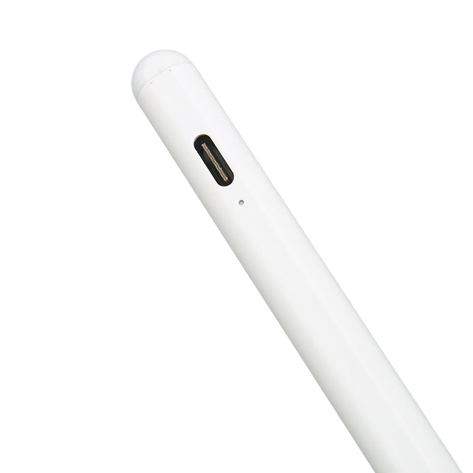 Tablet Stylus Pen, Glossy Writing Touch Screen Pen Palm Rejection High Accuracy for Student for Pro 9.7in 2016 (White)