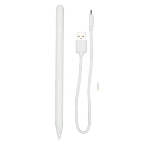 Tablet Stylus Pen, Glossy Writing Touch Screen Pen Palm Rejection High Accuracy for Student for Pro 9.7in 2016 (White)