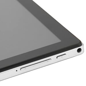 FOTABPYTI 10 Inch Tablet, 8GB RAM 128GB ROM IPS Octa Core Tablet PC 8800mAh for Office (Silver)