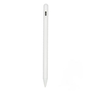 touch screen pen, tablet stylus magnetism high accuracy glossy writing for drawing for student (white)