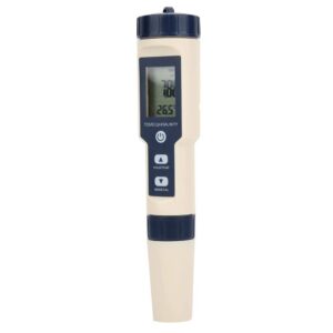 5 in 1 portable digital ph salinity temp tds ec meter multifunctional water quality tester detector