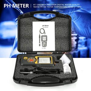 HT-1202 High Precision Digital Water Quality Tester PH mV Tester Temperature Meter 0~14PH