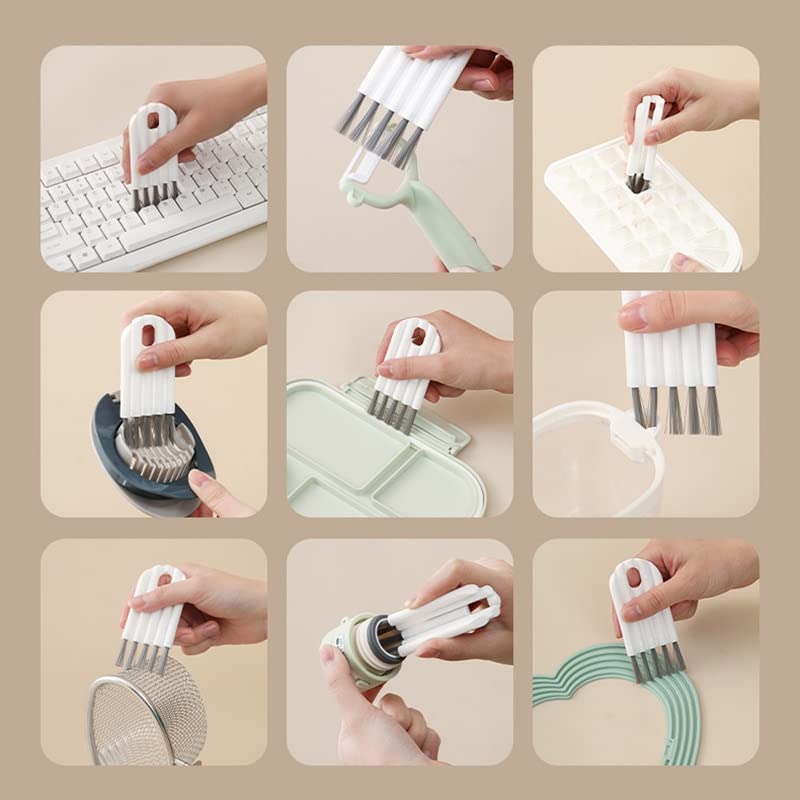 Mini Multifunction Computer Cleaning Brush Window Groove Keyboard Cleaner Teacup Crevice Kitchen Tool Nook Cranny Dust Shovel