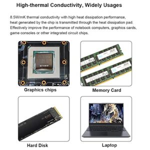 Thermal Pad PTM7950 100x160x0.2mm 8.5W/mK Heatsink Phase Change Silicone Grease CPU GPU SSD Thermal pad