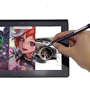 Broonel Grey Rechargeable Fine Point Digital Stylus - Compatible with Relndoo Android Tablet 10 inch
