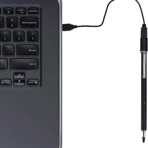 Broonel Black Rechargeable Fine Point Digital Stylus - Compatible with Acer Chromebook Tab D651N 9.7" Tablet